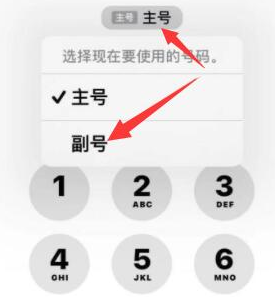 灯塔苹果14维修店分享iPhone 14 Pro Max使用副卡打电话的方法 