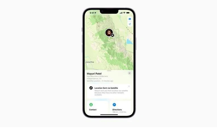 灯塔苹果14维修分享iPhone14系列中 FindMy功能通过卫星分享位置方法教程 