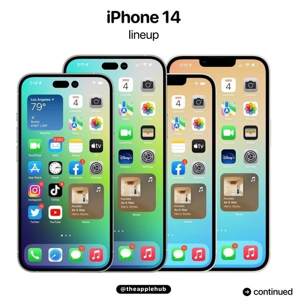 灯塔苹果14维修分享iPhone 14全家福 