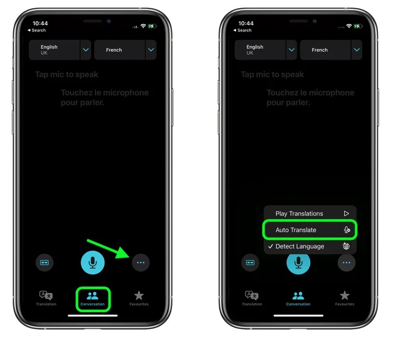 灯塔苹果手机维修分享iOS 15 “翻译” App 新改进 
