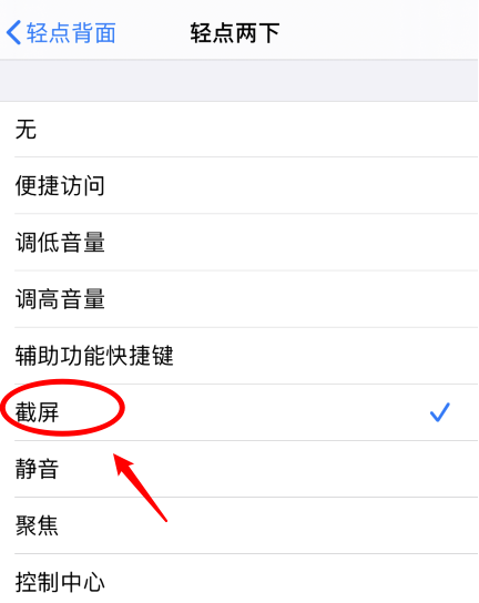灯塔苹果手机维修分享iPhone12如何启用双击截屏 